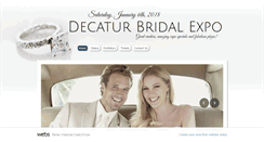 Desktop Screenshot of decaturbridalexpo.com